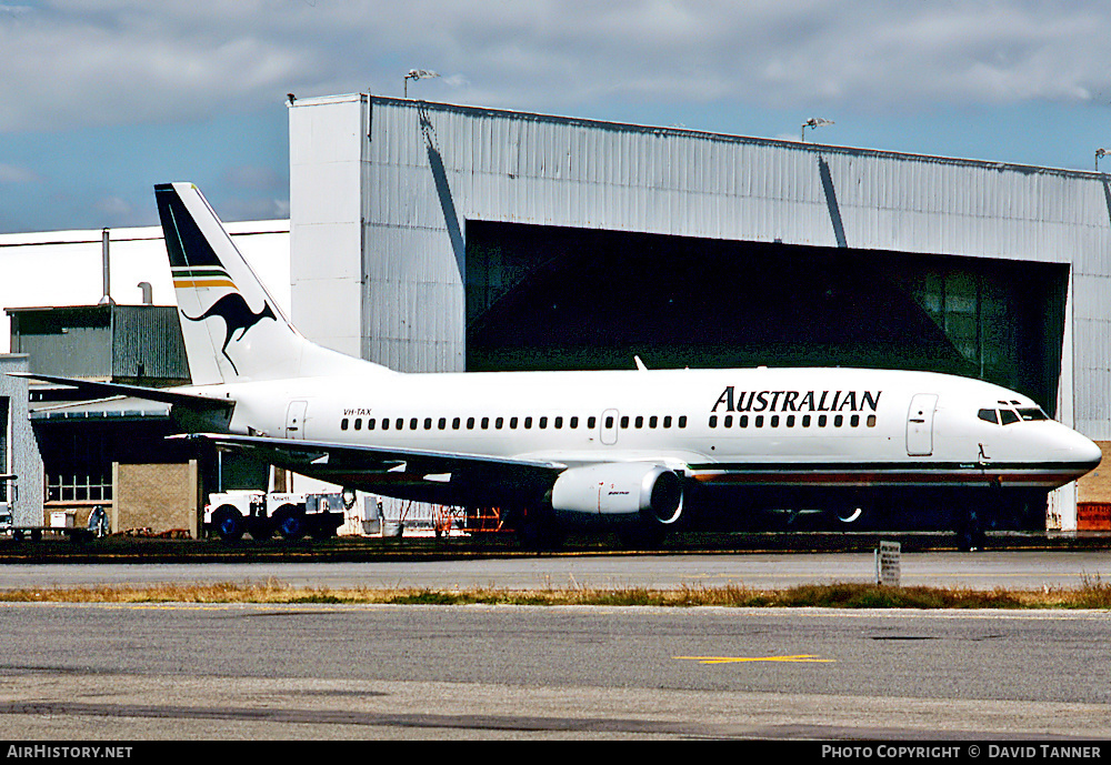 Aircraft Photo of VH-TAX | Boeing 737-376 | Australian Airlines | AirHistory.net #27621