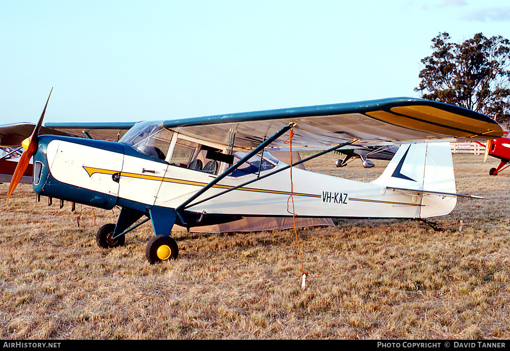 Aircraft Photo of VH-KAZ | Auster J-1B Aiglet | AirHistory.net #27627