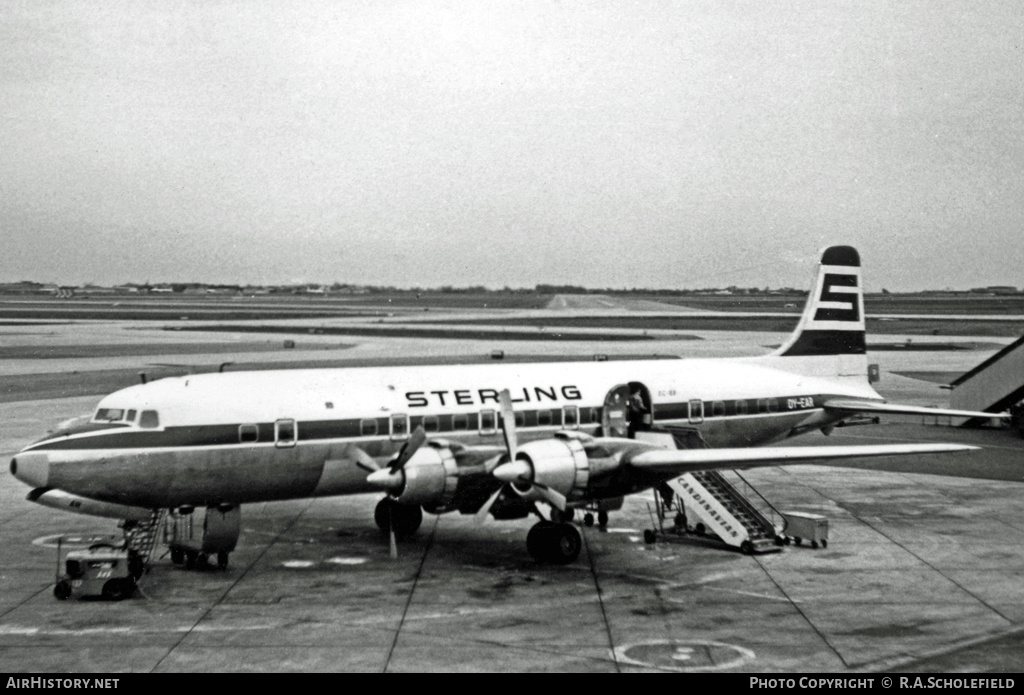 Aircraft Photo of OY-EAR | Douglas DC-6B | Sterling Airways | AirHistory.net #27637