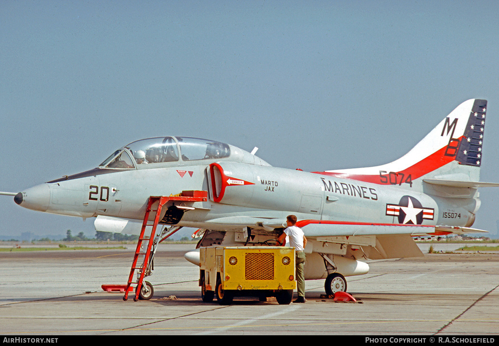 Aircraft Photo of 155074 / 5074 | McDonnell Douglas TA-4J Skyhawk | USA - Marines | AirHistory.net #27641