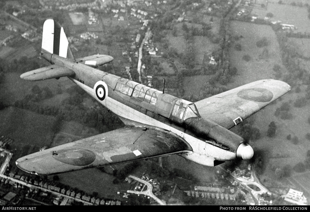 Aircraft Photo of N1859 | Fairey Fulmar I | UK - Navy | AirHistory.net #27648