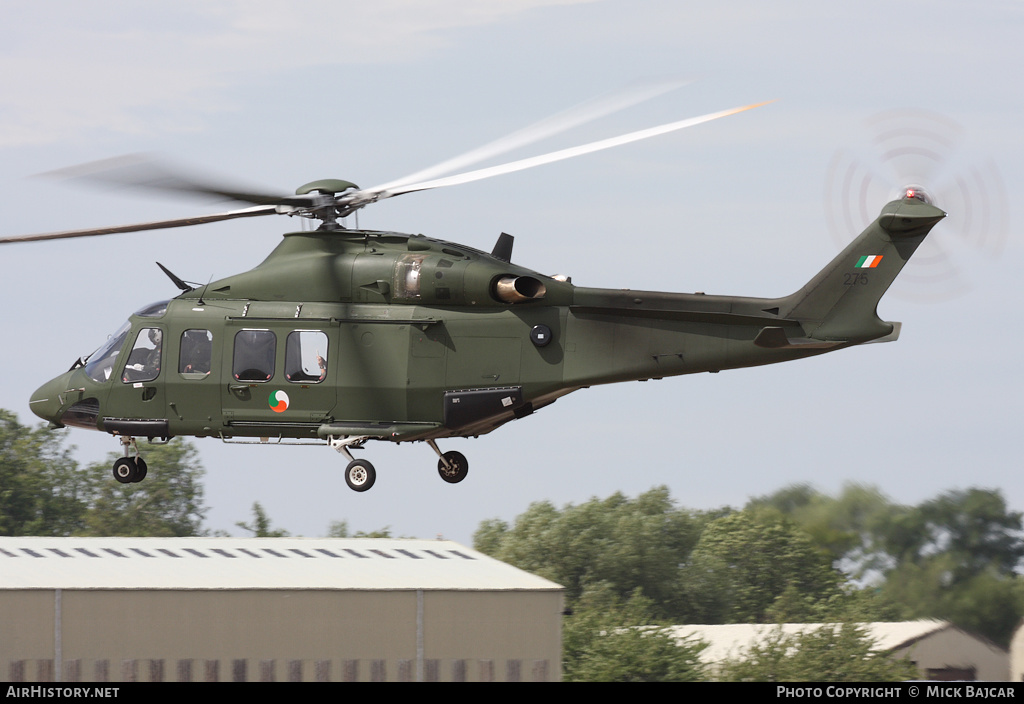 Aircraft Photo of 275 | AgustaWestland AW-139 | Ireland - Air Force | AirHistory.net #27654