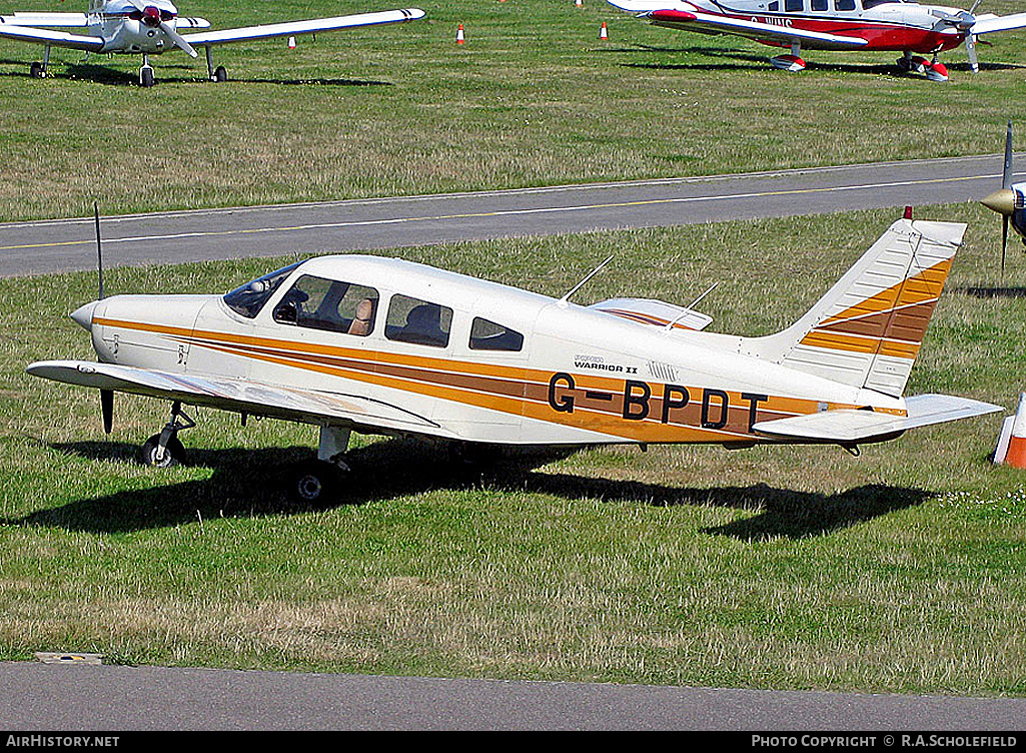 Aircraft Photo of G-BPDT | Piper PA-28-161 Warrior II | AirHistory.net #27670