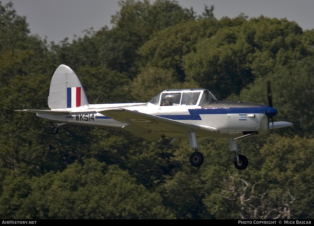 Aircraft Photo of G-BBMO / WK514 | De Havilland DHC-1 Chipmunk Mk22 | UK - Air Force | AirHistory.net #27671