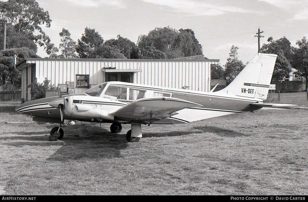 Aircraft Photo of VH-SET | Piper PA-34-200 Seneca | AirHistory.net #27730