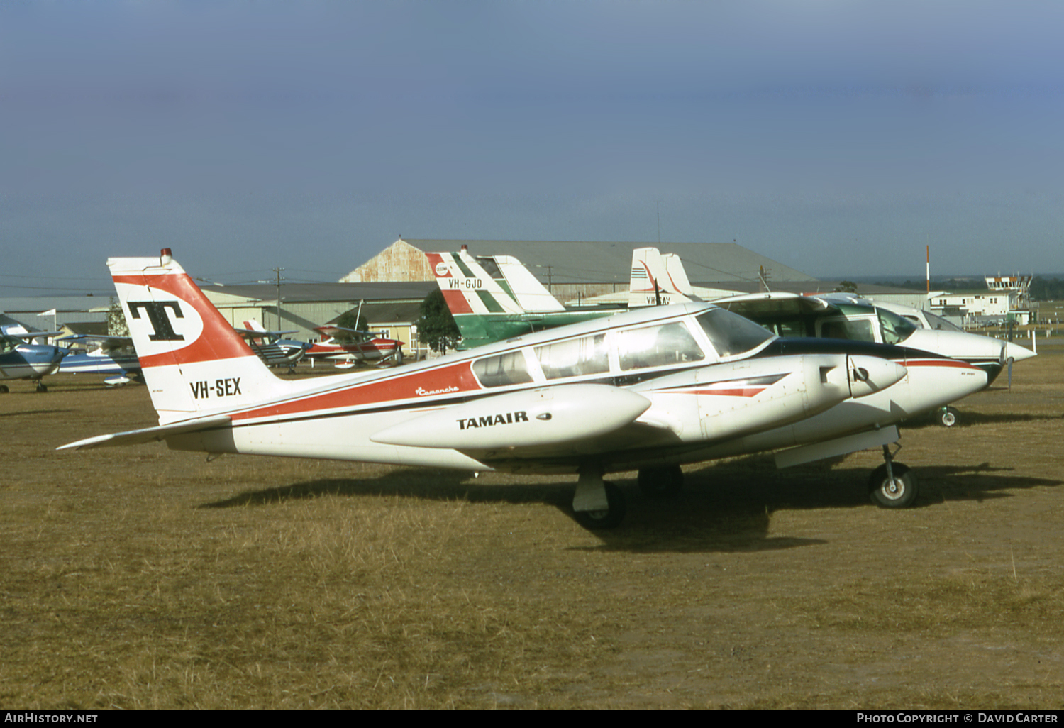 Aircraft Photo of VH-SEX | Piper PA-30-160 Twin Comanche B | Tamair | AirHistory.net #27732