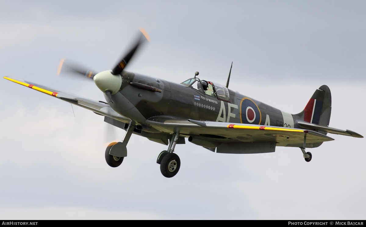 Aircraft Photo of G-LFVB / EP120 | Supermarine 349 Spitfire LF5B | UK - Air Force | AirHistory.net #27743