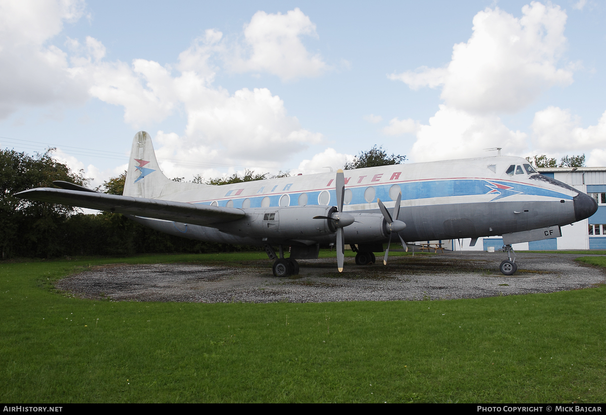 Aircraft Photo of F-BMCF | Vickers 724 Viscount | Air Inter | AirHistory.net #27755