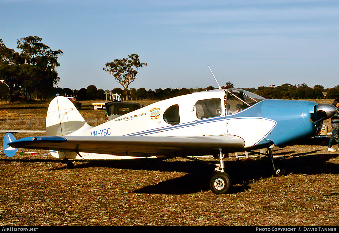 Aircraft Photo of VH-YBC | Bellanca 14-13-2 Cruisair Senior | World Vintage Air Rally | AirHistory.net #27766