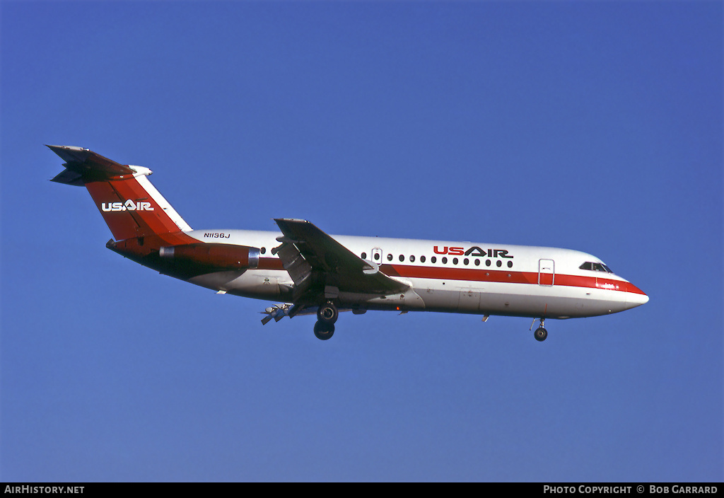 Aircraft Photo of N1136J | BAC 111-203AE One-Eleven | USAir | AirHistory.net #27792