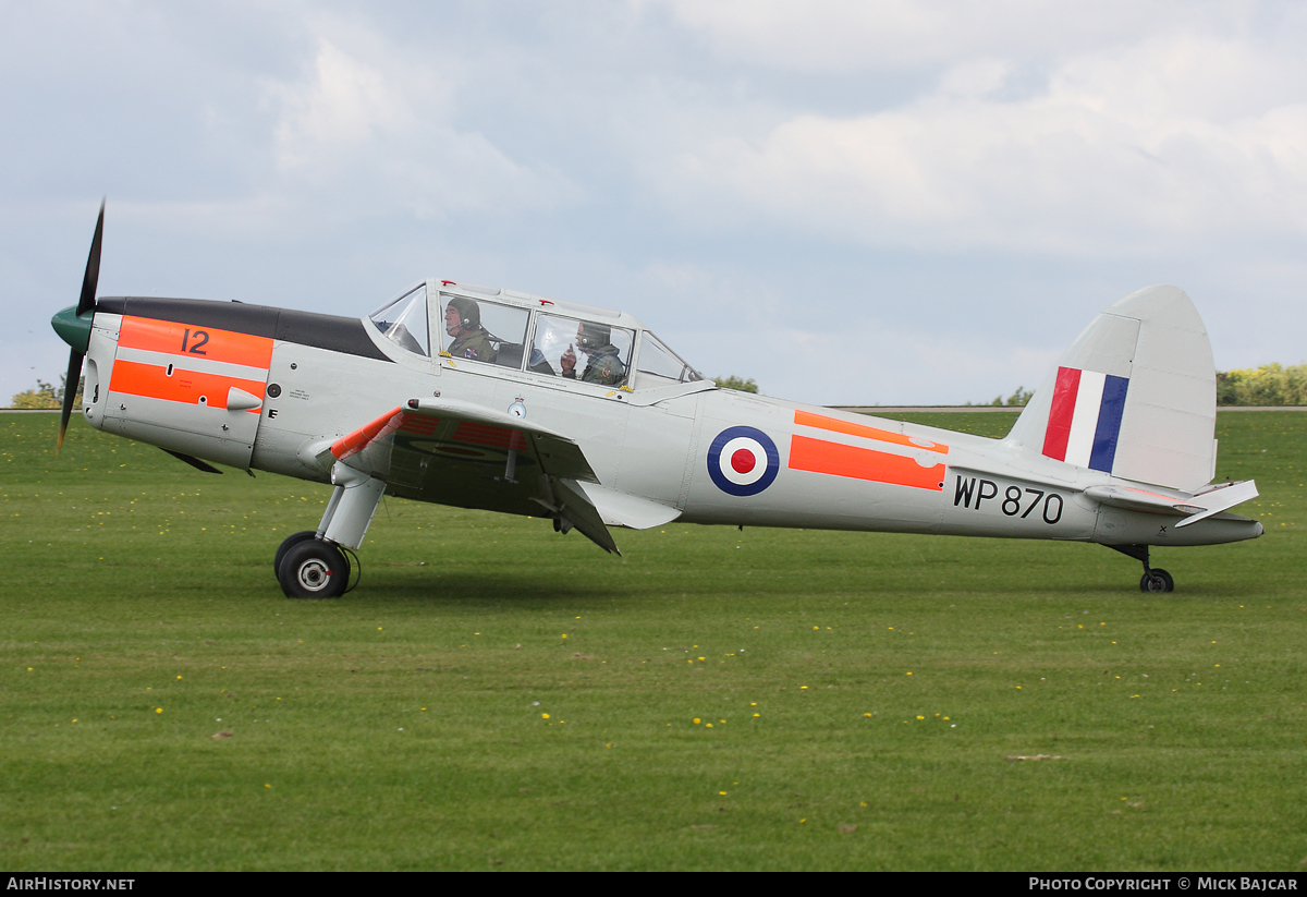 Aircraft Photo of G-BCOI / WP870 | De Havilland Canada DHC-1 Chipmunk Mk22 | UK - Air Force | AirHistory.net #27806