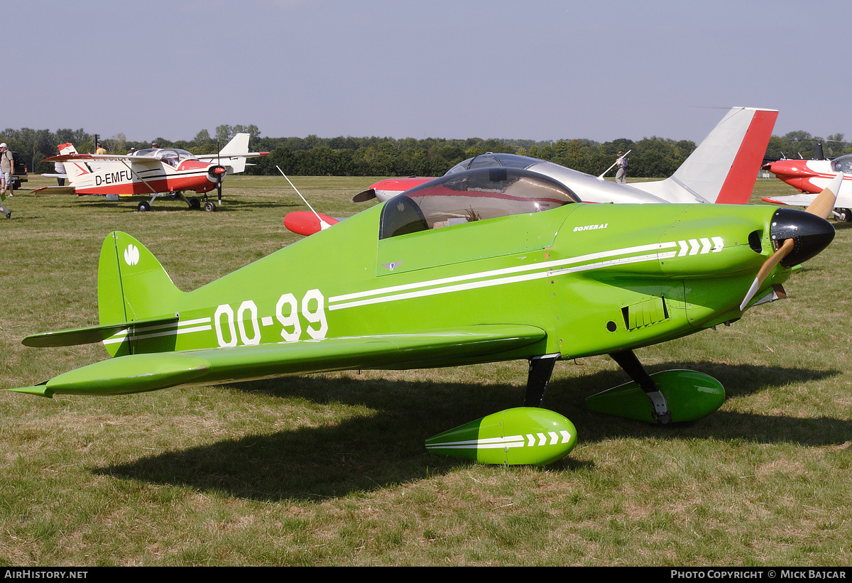 Aircraft Photo of OO-99 | Monnett Sonerai IIL | AirHistory.net #27821