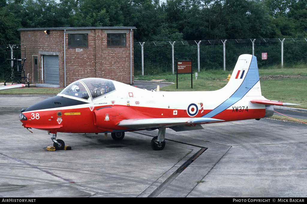 Aircraft Photo of XW374 | BAC 84 Jet Provost T5 | UK - Air Force | AirHistory.net #27830