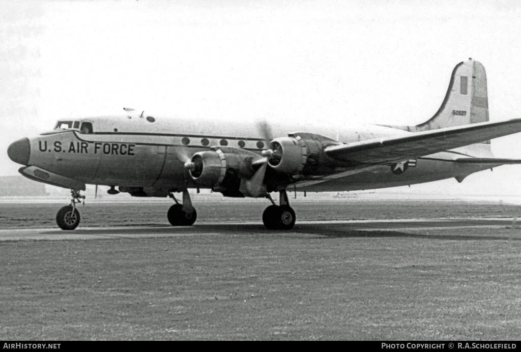 Aircraft Photo of 45-507 / 50507 | Douglas C-54G Skymaster | USA - Air Force | AirHistory.net #27839