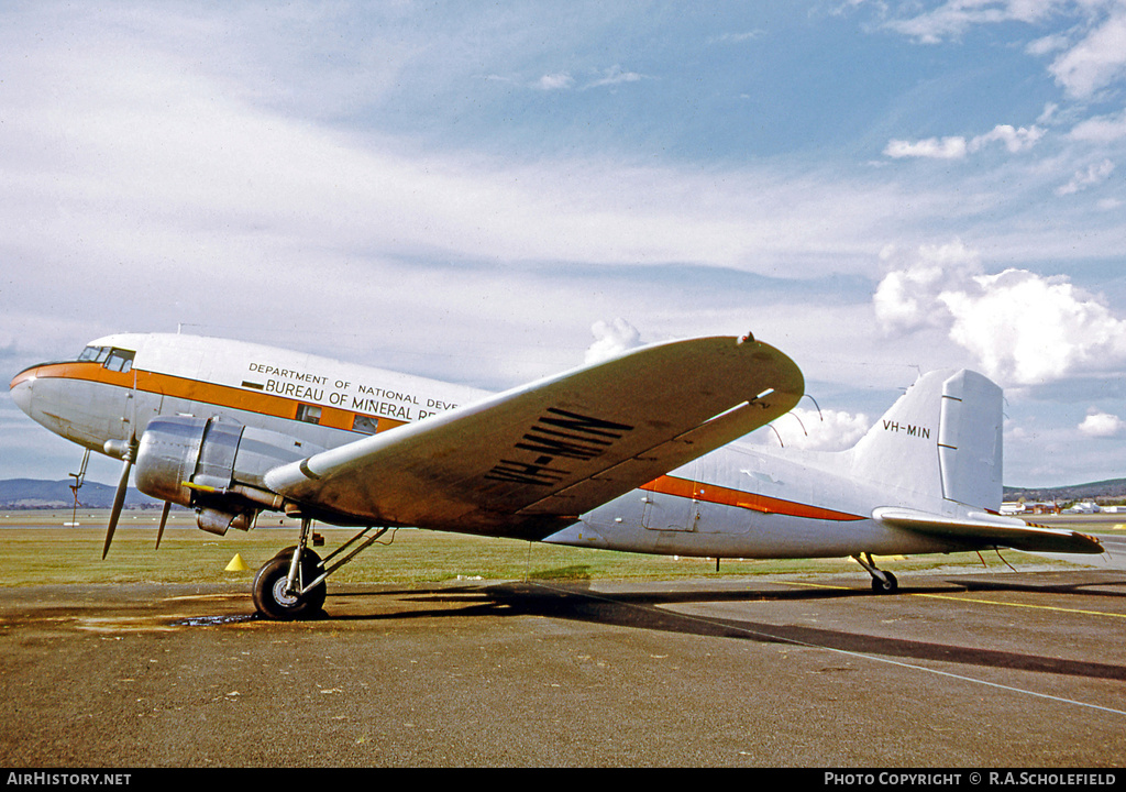Aircraft Photo of VH-MIN | Douglas C-47A Skytrain | Bureau of Mineral Resources | AirHistory.net #27841