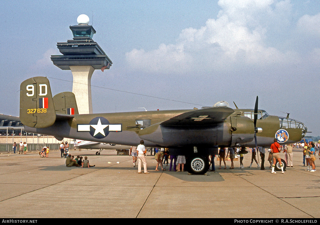 Aircraft Photo of N9456Z / 327638 | North American B-25J Mitchell | USA - Air Force | AirHistory.net #27845