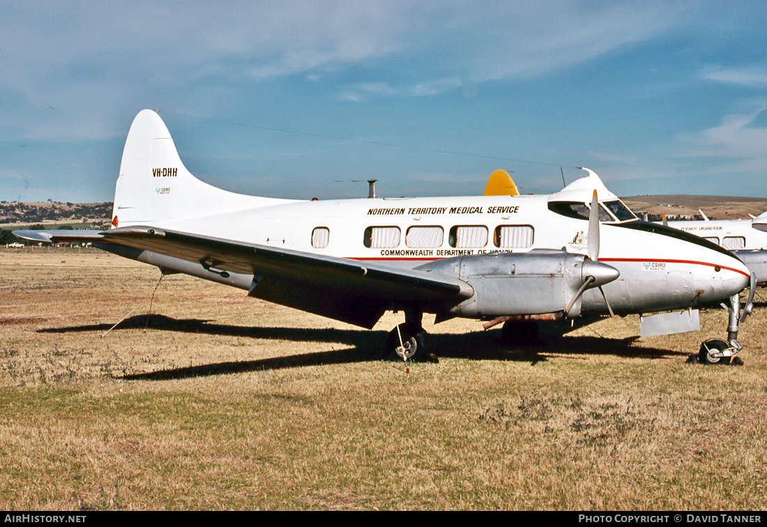 Aircraft Photo of VH-DHH | De Havilland D.H. 104 Dove 6 | Commonwealth Department Of Health | AirHistory.net #27859