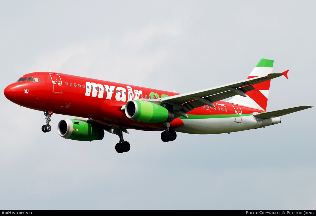 Aircraft Photo of EI-DOD | Airbus A320-231 | Myair | AirHistory.net #27864