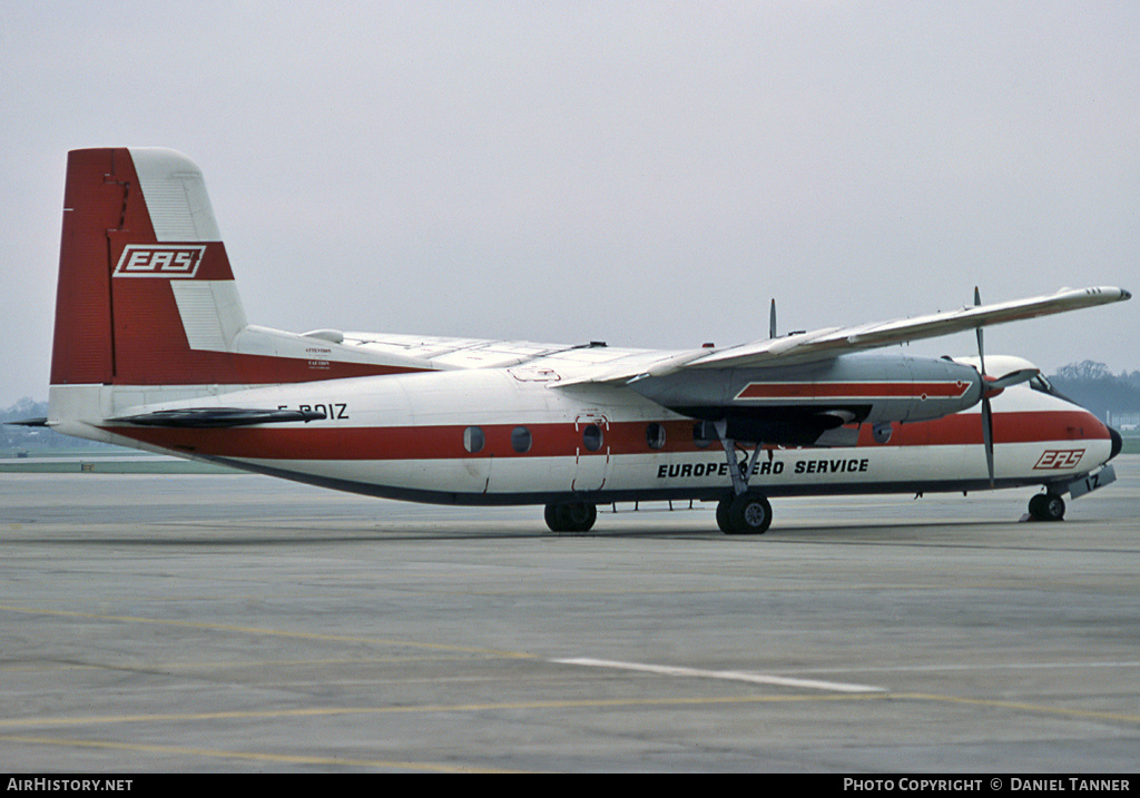 Aircraft Photo of F-BOIZ | Handley Page HPR-7 Herald 210 | EAS - Europe Aero Service | AirHistory.net #27872