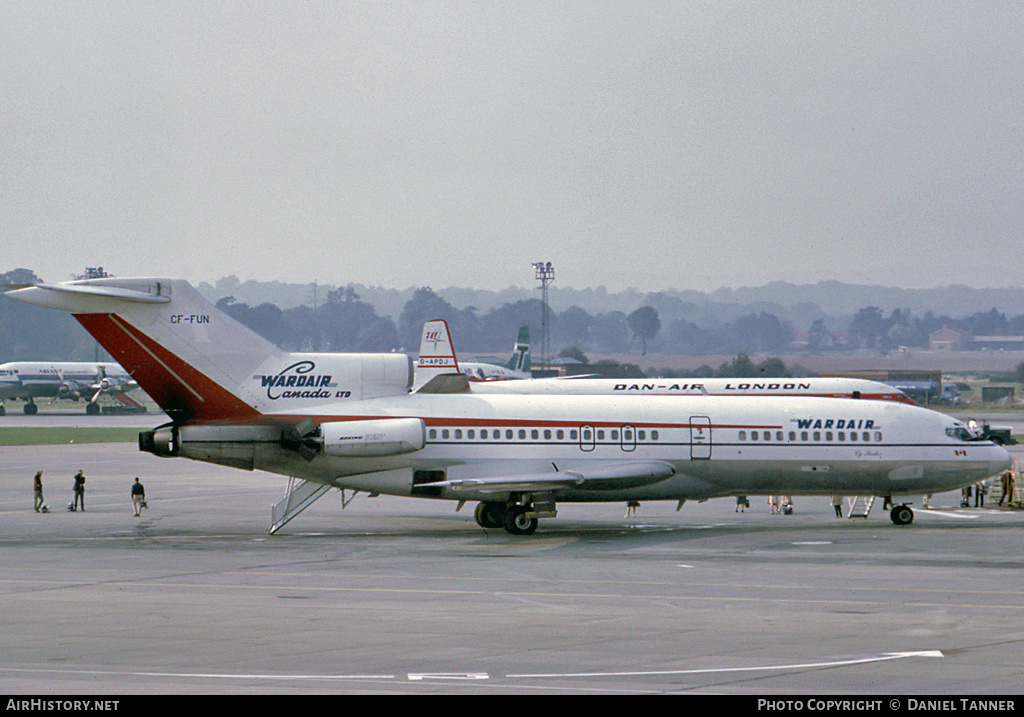 Aircraft Photo of CF-FUN | Boeing 727-11 | Wardair Canada | AirHistory.net #27880