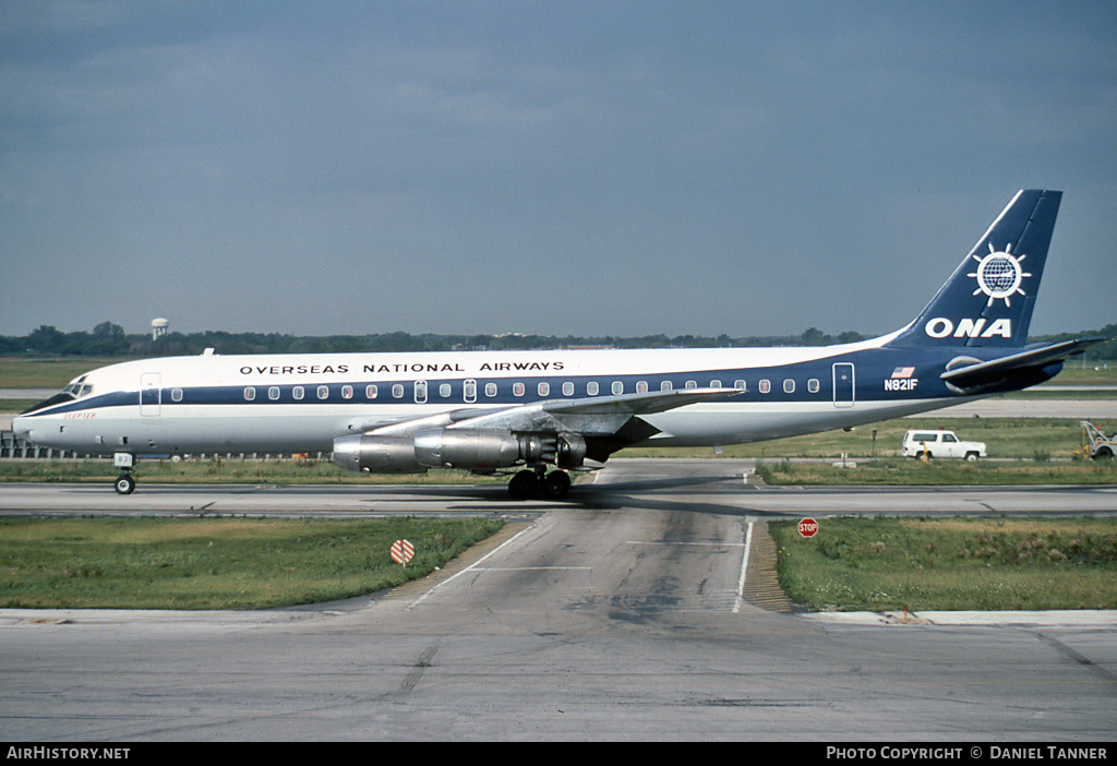 Aircraft Photo of N821F | Douglas DC-8-21(F) | Overseas National Airways - ONA | AirHistory.net #27882