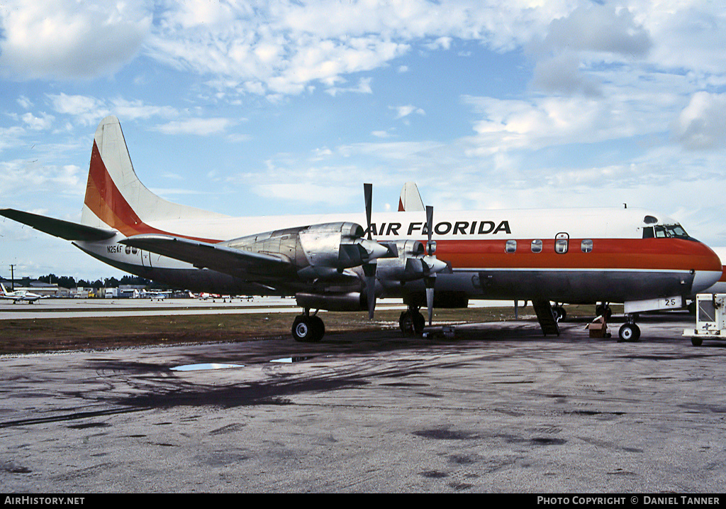 Aircraft Photo of N25AF | Lockheed L-188C Electra | Air Florida | AirHistory.net #27902