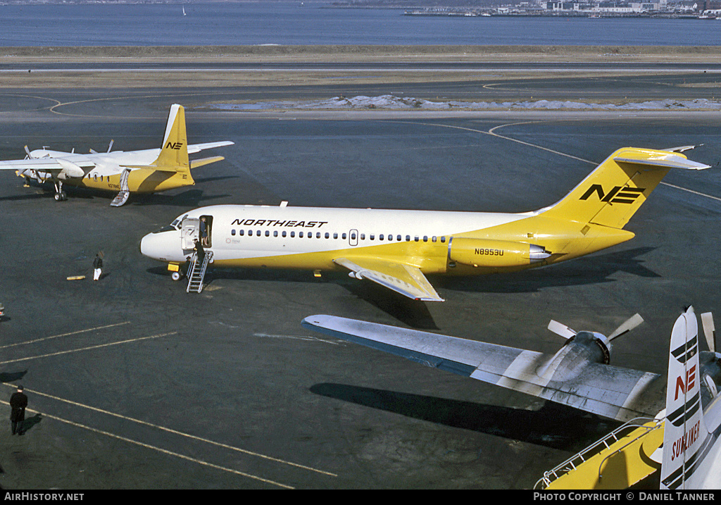 Aircraft Photo of N8953U | Douglas DC-9-15 | Northeast Airlines | AirHistory.net #27910