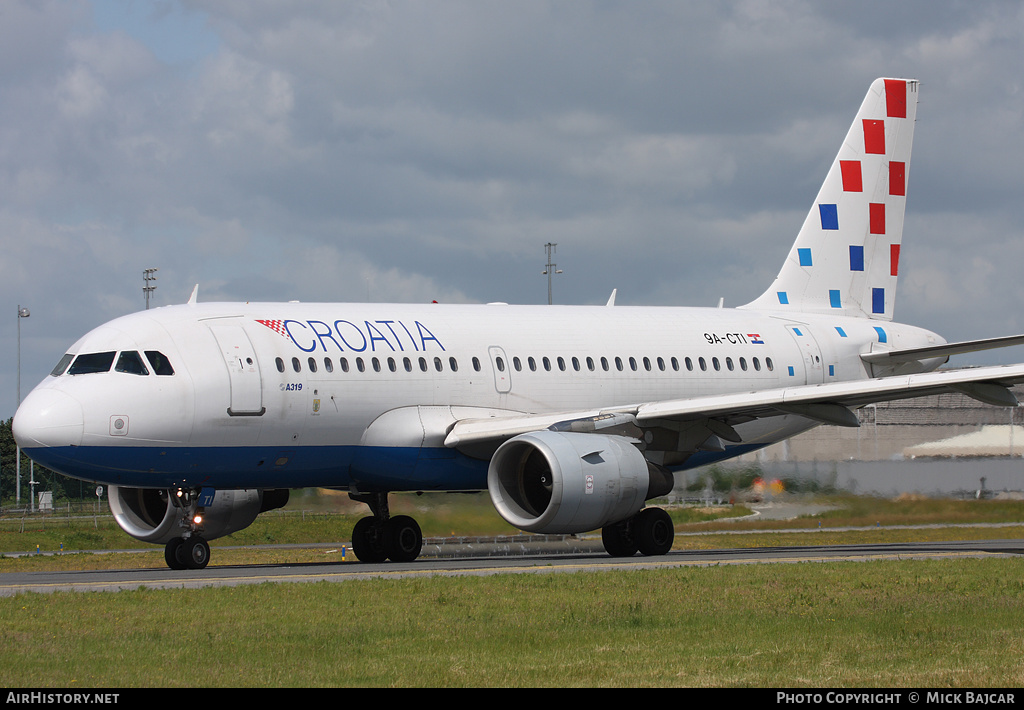 Aircraft Photo of 9A-CTI | Airbus A319-112 | Croatia Airlines | AirHistory.net #27917