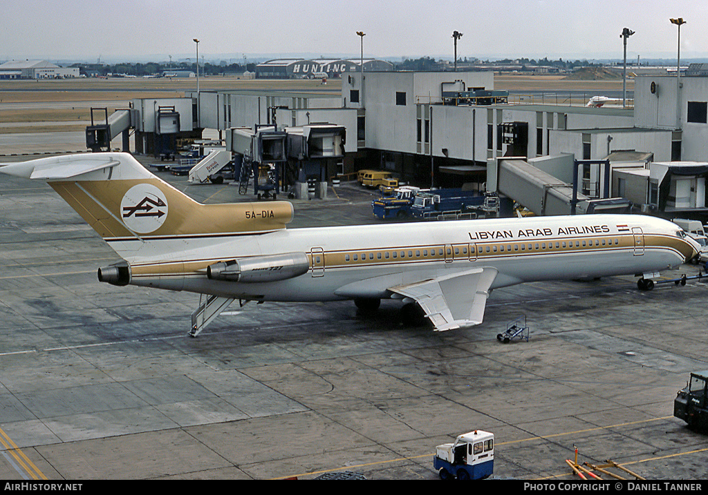Aircraft Photo of 5A-DIA | Boeing 727-2L5/Adv | Libyan Arab Airlines | AirHistory.net #27919