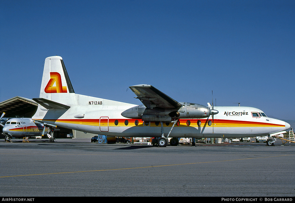 Aircraft Photo of N712AB | Fairchild F-27A | Air Cortez International | AirHistory.net #27922