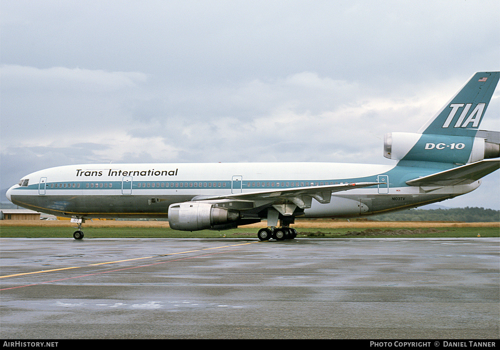 Aircraft Photo of N103TV | McDonnell Douglas DC-10-30CF | Trans International Airlines - TIA | AirHistory.net #27949