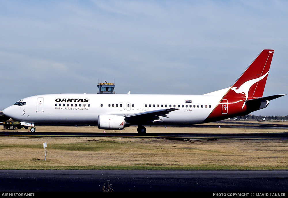 Aircraft Photo of VH-TJK | Boeing 737-476 | Qantas | AirHistory.net #27961
