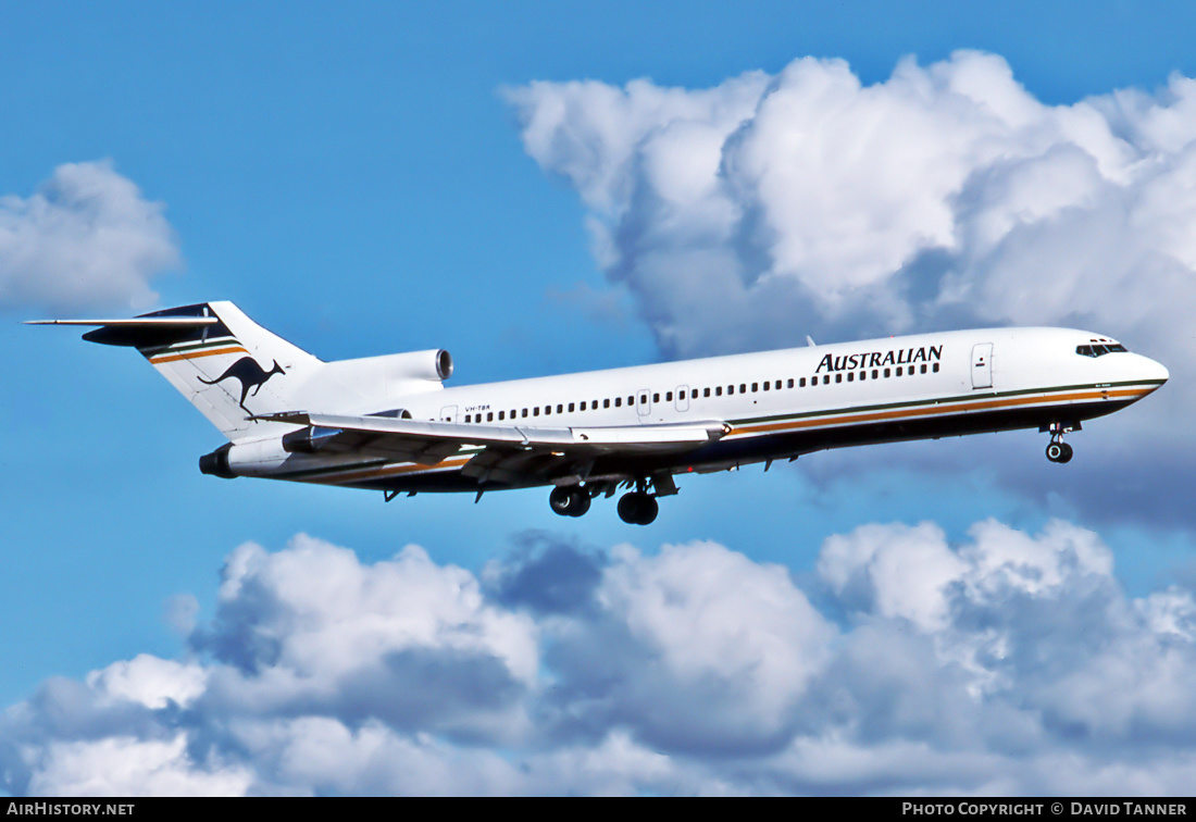 Aircraft Photo of VH-TBR | Boeing 727-276/Adv | Australian Airlines | AirHistory.net #27980