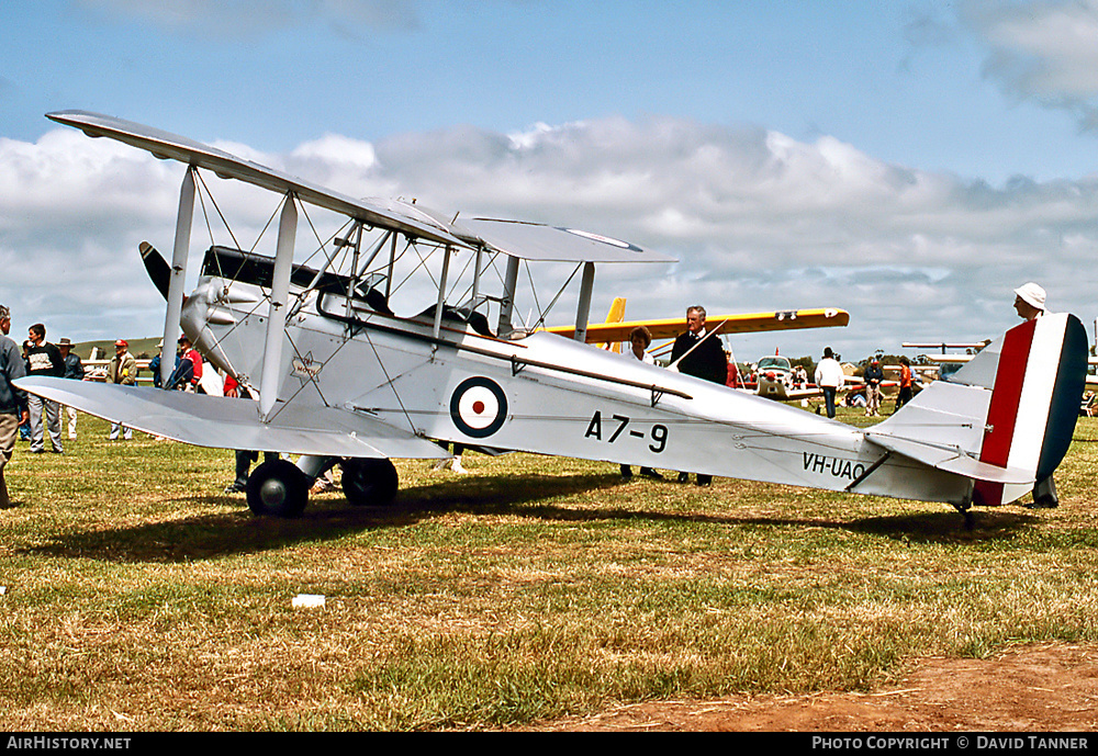 Aircraft Photo of VH-UAO / A7-9 | De Havilland D.H. 60X Moth | Australia - Air Force | AirHistory.net #27991