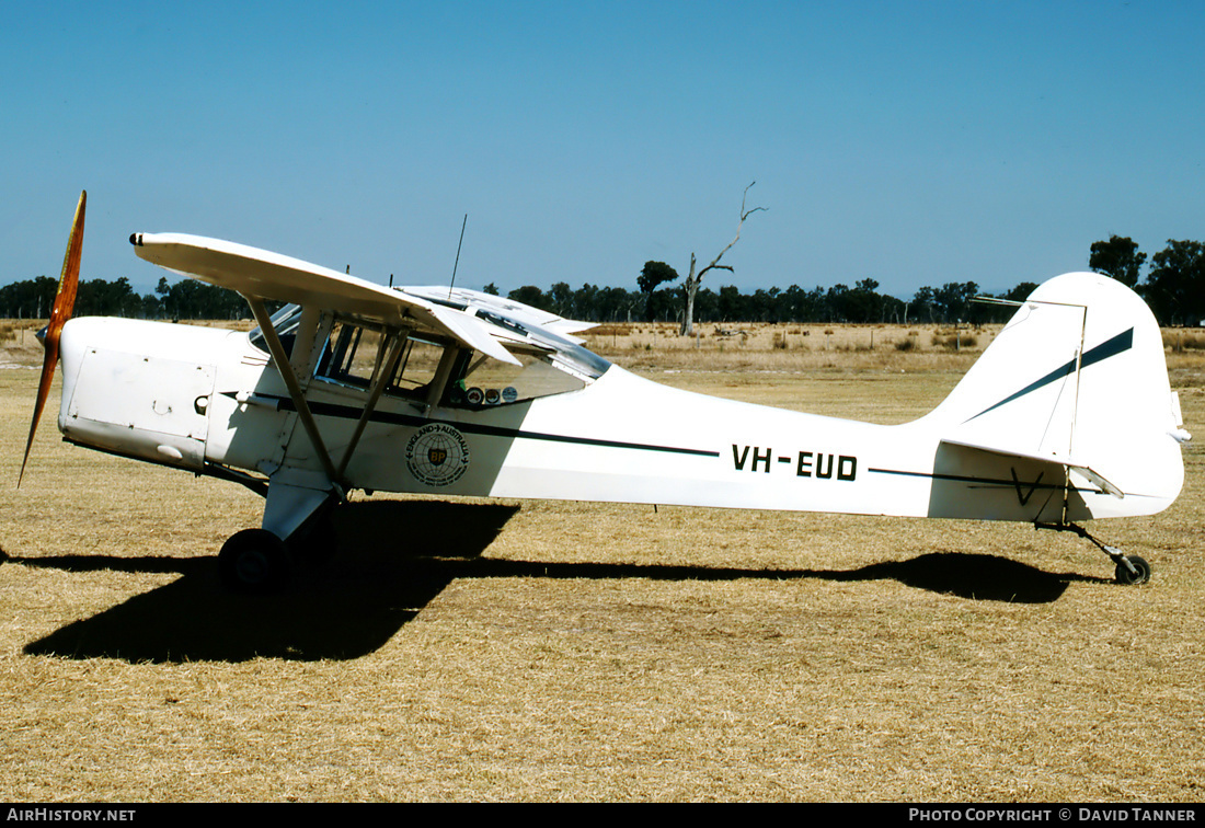 Aircraft Photo of VH-EUD | Auster J-1N Alpha | AirHistory.net #27997