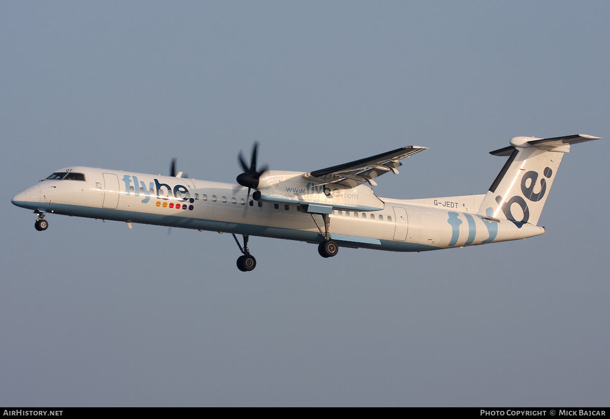 Aircraft Photo of G-JEDT | Bombardier DHC-8-402 Dash 8 | Flybe | AirHistory.net #28010