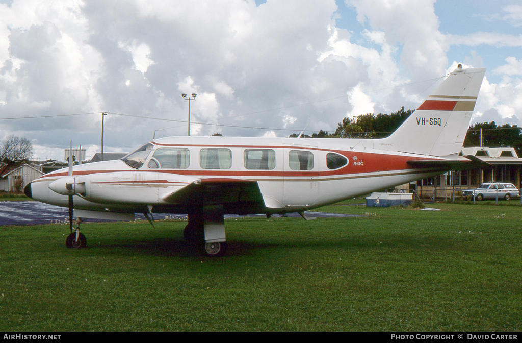 Aircraft Photo of VH-SGQ | Piper PA-31-310 Navajo B | AirHistory.net #28013