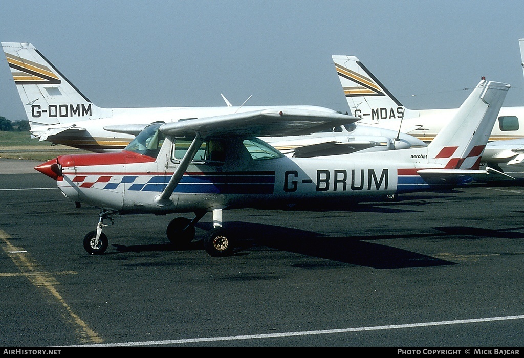 Aircraft Photo of G-BRUM | Cessna A152 Aerobat | AirHistory.net #28023