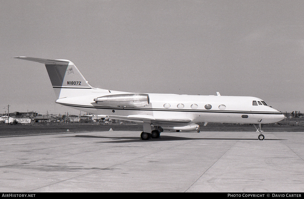 Aircraft Photo of N1807Z | Grumman American G-1159 Gulfstream II | AirHistory.net #28028