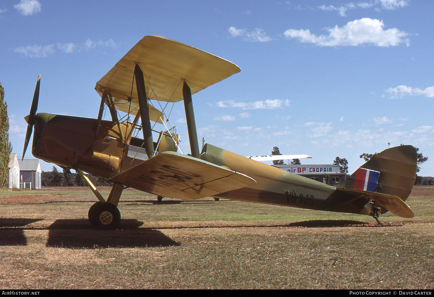 Aircraft Photo of VH-SJC | De Havilland D.H. 82A Tiger Moth | Australia - Air Force | AirHistory.net #28031