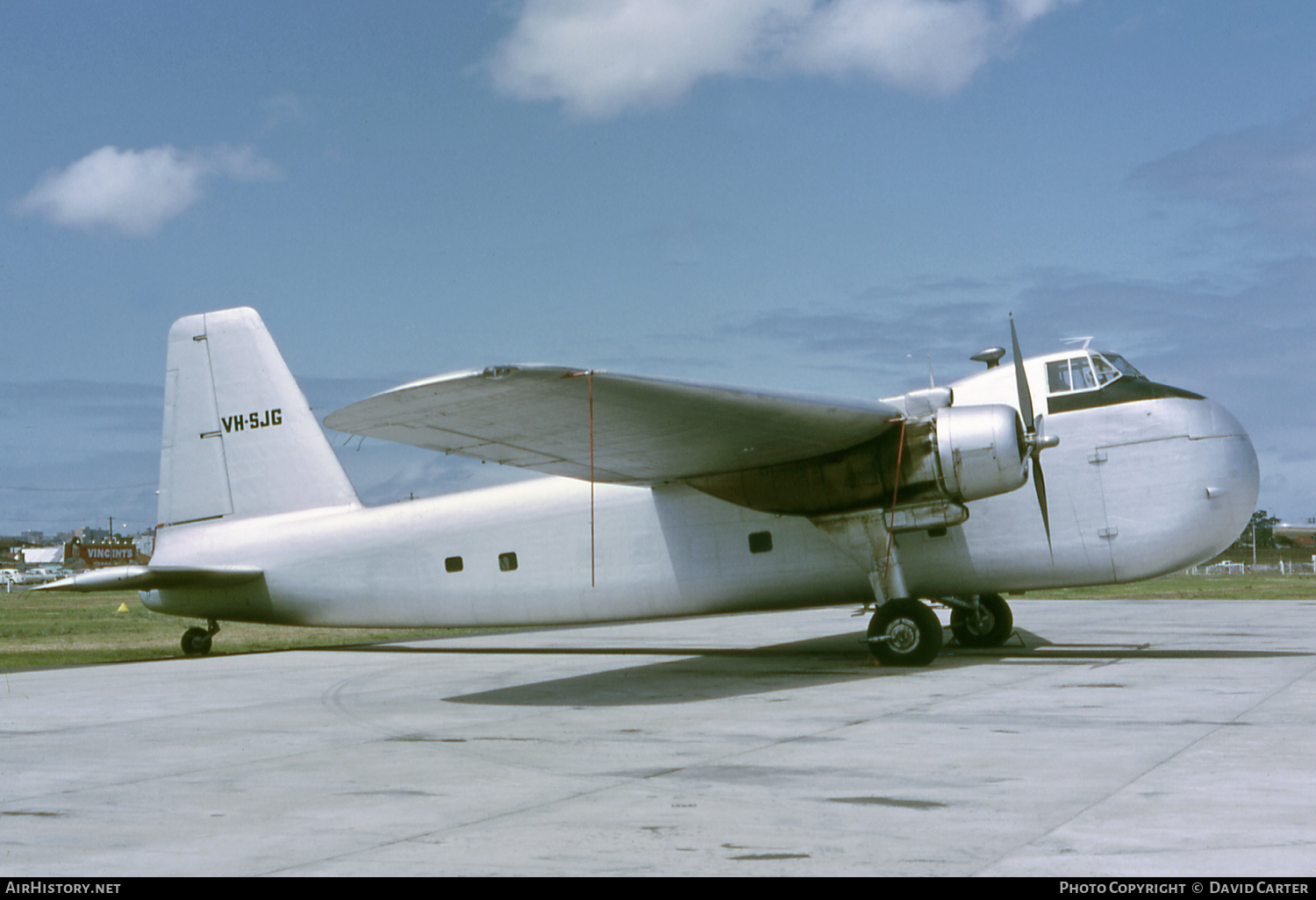 Aircraft Photo of VH-SJG | Bristol 170 Freighter Mk21E | Jetair Australia - Jetairlines of Australia | AirHistory.net #28032