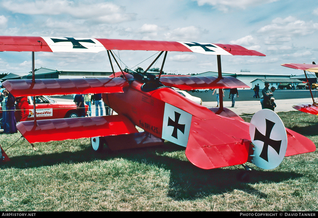 Aircraft Photo of N864DR / 425/17 | Fokker Dr.1 (replica) | Germany - Air Force | AirHistory.net #28047