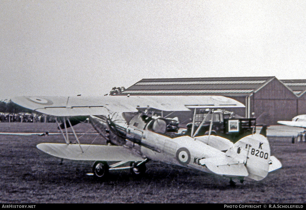 Aircraft Photo of K8200 | Hawker Demon I | UK - Air Force | AirHistory.net #28055