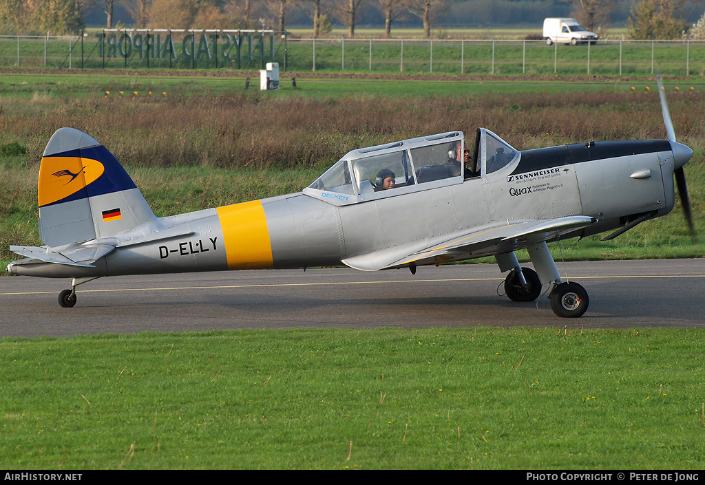 Aircraft Photo of D-ELLY | De Havilland DHC-1 Chipmunk Mk22 | Quax | AirHistory.net #28063