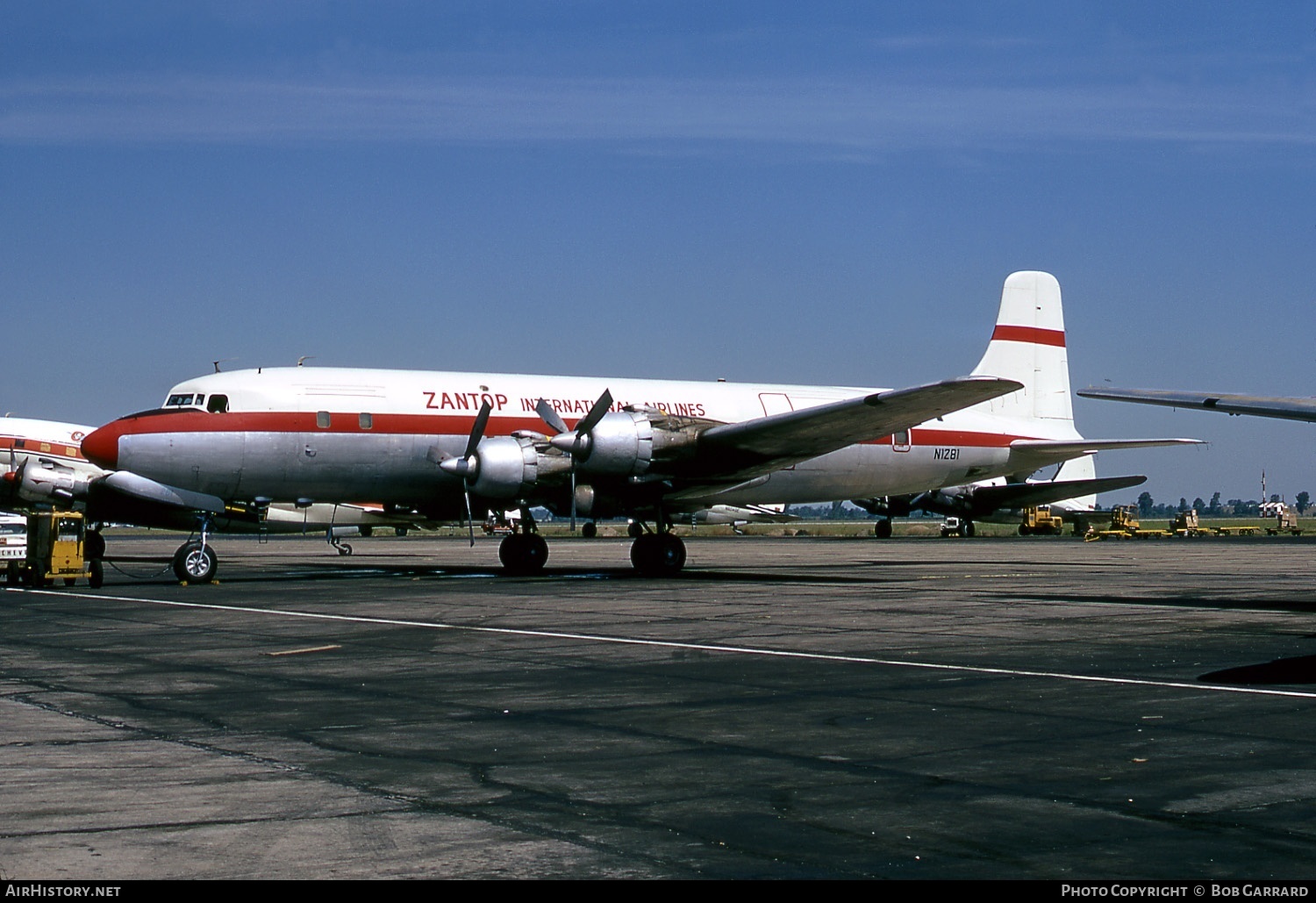 Aircraft Photo of N1281 | Douglas DC-6A | Zantop International Airlines | AirHistory.net #28075