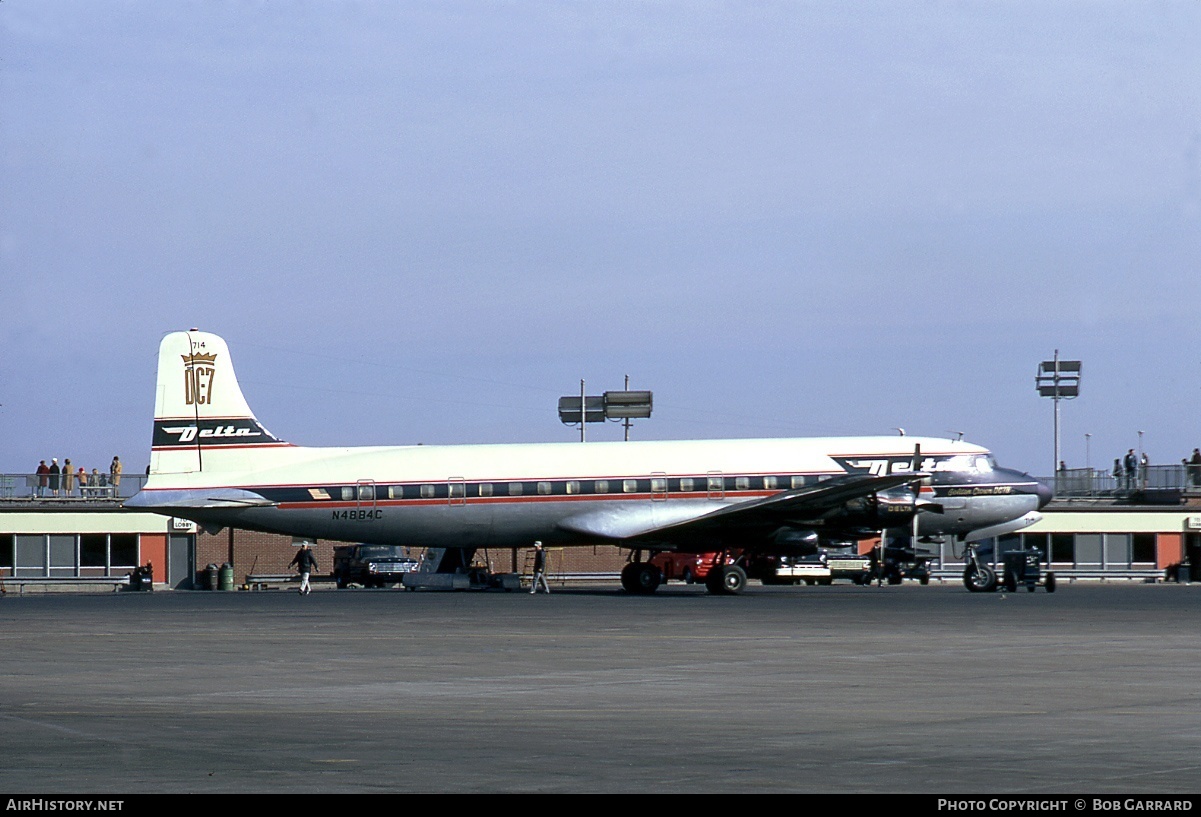 Aircraft Photo of N4884C | Douglas DC-7B | Delta Air Lines | AirHistory.net #28080