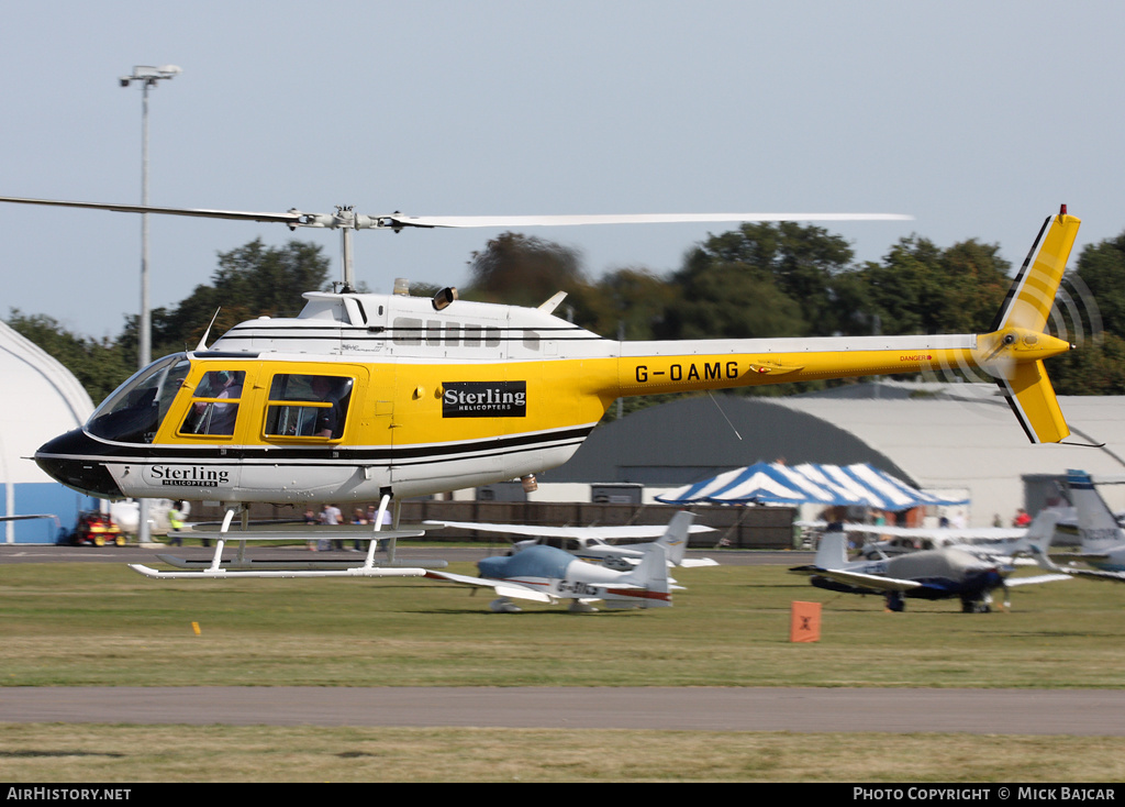 Aircraft Photo of G-OAMG | Bell 206B-3 JetRanger III | Sterling Helicopters | AirHistory.net #28087