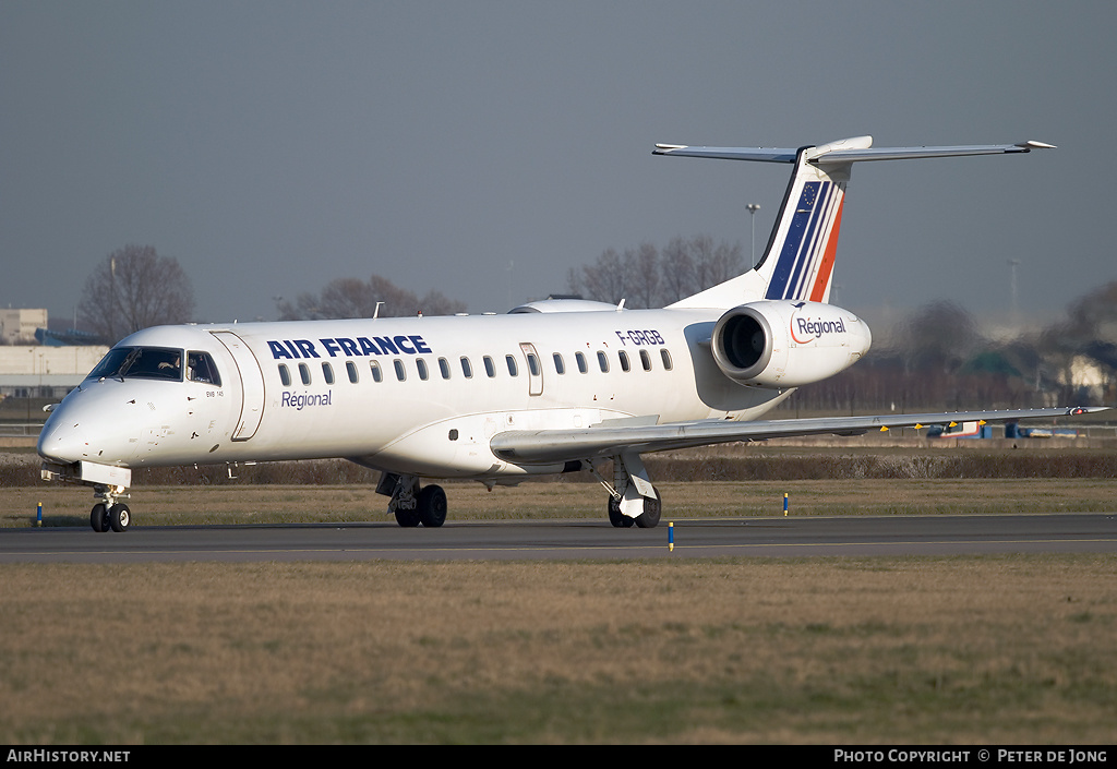 Aircraft Photo of F-GRGB | Embraer ERJ-145EU (EMB-145EU) | Air France | AirHistory.net #28094