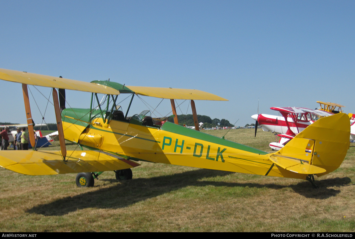 Aircraft Photo of PH-DLK | De Havilland D.H. 82A Tiger Moth II | AirHistory.net #28105