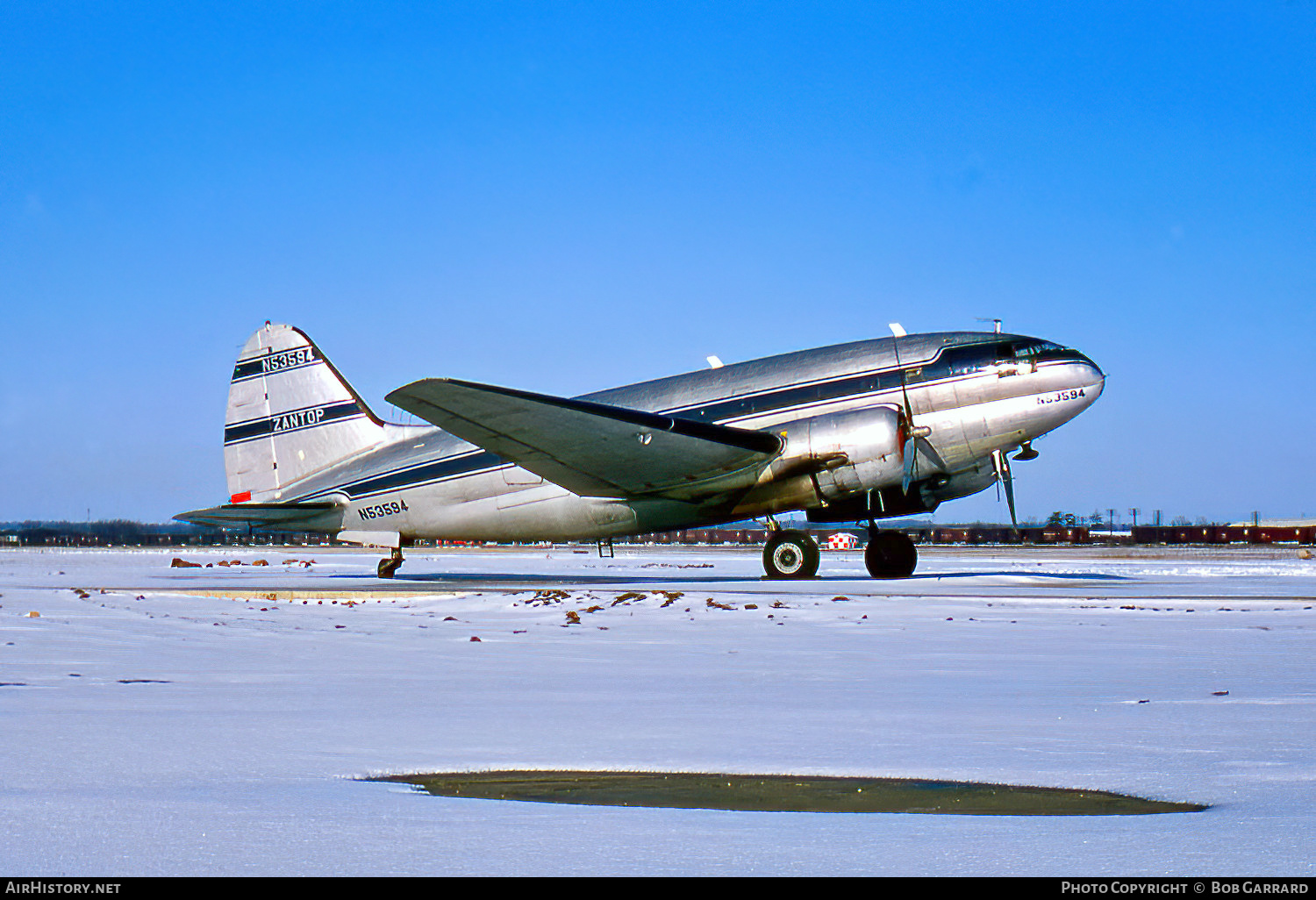 Aircraft Photo of N53594 | Curtiss C-46F Commando | Zantop Air Transport | AirHistory.net #28120